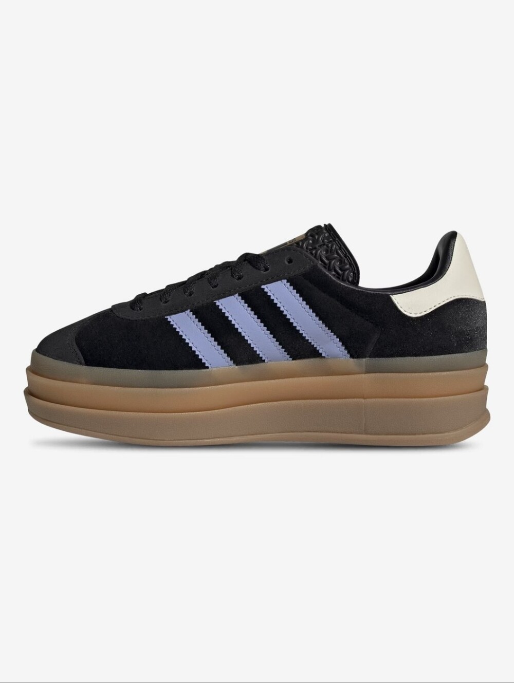 adidas Gazelle Bold  Sneakers in Black and Purple - Picture 2 of 8